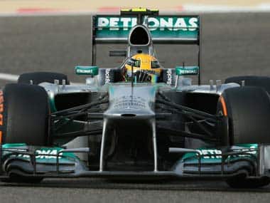 Lewis Hamilton is in third place in the F1 Driver's Championship despite Mercedes' tyre issues. AFP
