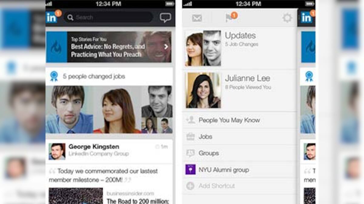 Why LinkedIn revamped its Android, iPhone, iPod apps – Firstpost