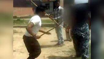 Public apathy: People watch as men thrash Ludhiana woman with iron rods