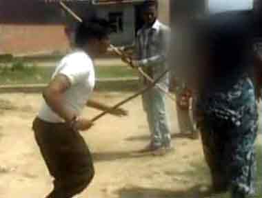 Public apathy: People watch as men thrash Ludhiana woman with iron rods Public apathy: People watch as men thrash Ludhiana woman with iron rods