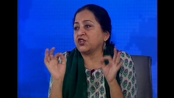 Madhu Kishwar in this file photo. 