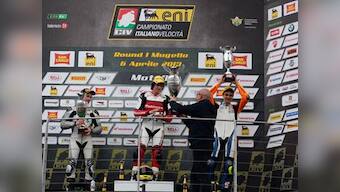 Mahindra's Locatelli delivers two podium finishes in Moto3