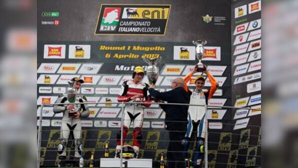 Mahindra's Locatelli delivers two podium finishes in Moto3