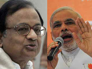 P Chidambaram, Narendra Modi are Sensex 40,000 PMs P Chidambaram, Narendra Modi are Sensex 40,000 PMs