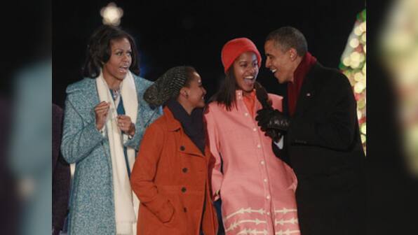 If you get tattoo, we will too: Obama threatens daughters