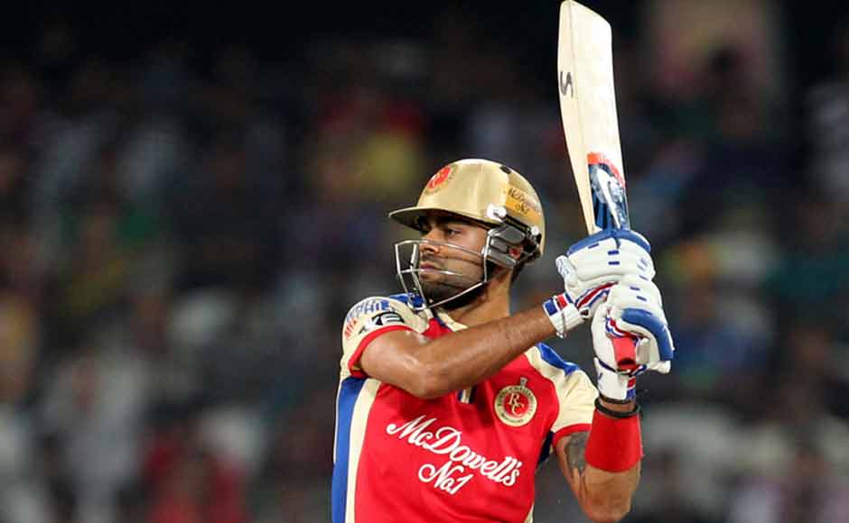 Virat Kohli was RCB's top-scorer, adding 46 runs to their total - with five fours and a six. BCCI