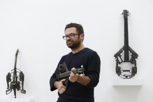 Mexican artist turns firearms into musical instruments Mexican artist turns firearms into musical instruments