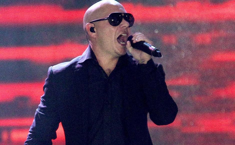 And the king of this show: Mr.Pitbull. Well that's what SRK said. PTI/BCCI 
