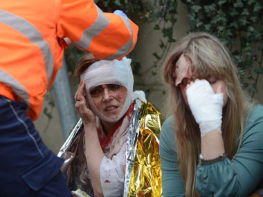 Likely gas explosion injures up to 40 in Prague Likely gas explosion injures up to 40 in Prague