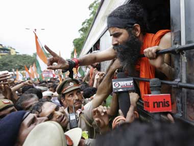 Baba Ramdev. AP