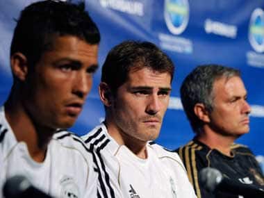 Ronaldo, Casillas and Mourinho welcome home Galatasaray tonight. Getty Images