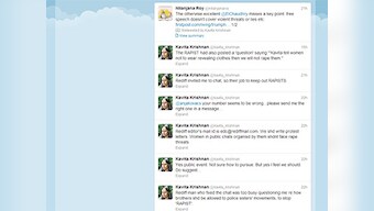 Rape threats on Rediff: Kavita Krishnan speaks out