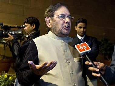 File image of Sharad Yadav. AFP