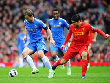 Watch: Suarez bites Ivanovic, Spurs shock City and all EPL goals