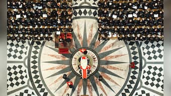 Images: Britain's Iron Lady Margaret Thatcher laid to rest