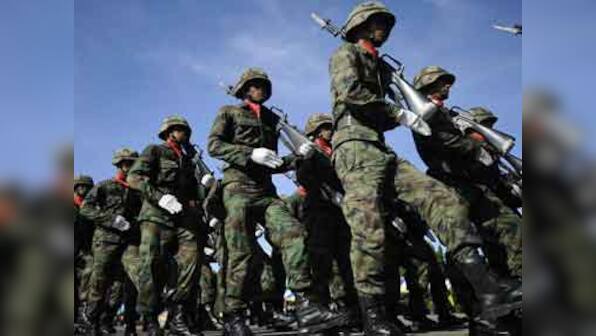 Red or black? Thai army recruits and their tryst with luck