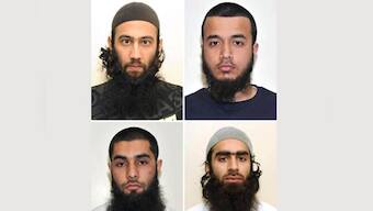 Four UK men jailed for discussing acts of terrorism