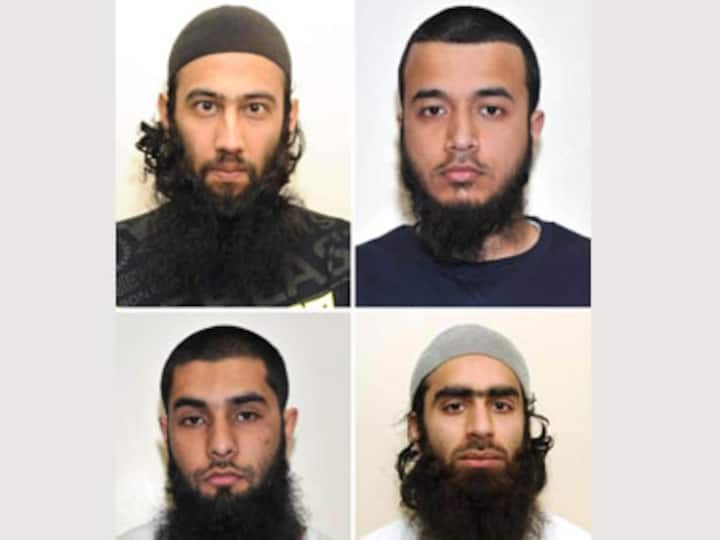 Four UK men jailed for discussing acts of terrorism
