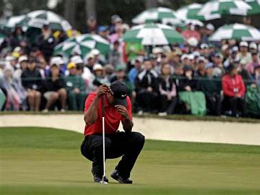 Tiger Woods’ Major drought continues. AP