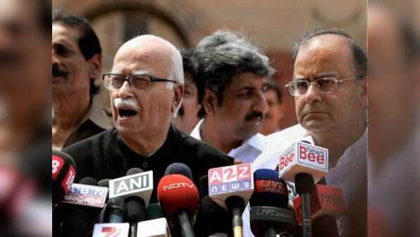 Advani's flight makes unscheduled landing in Hyderabad after technical snag