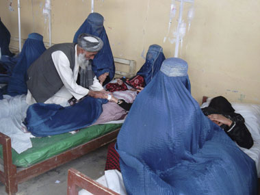 Afghanistan girls' school feared hit by poison gas Afghanistan girls' school feared hit by poison gas