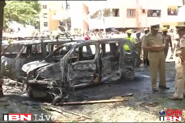 As it happened: Bangalore blasts won't impact state polls, says Shinde As it happened: Bangalore blasts won't impact state polls, says Shinde