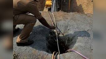 Girl pulled out from borewell after 14 hours in Tamil Nadu
