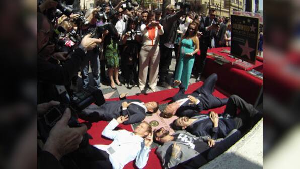 Backstreet Boys lands a star on Hollywood Walk of Fame
