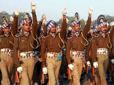 CRPF troopers. Image courtesy PIB
