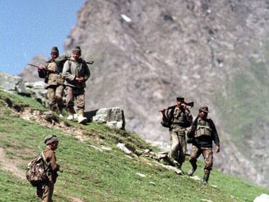 There was a Chinese incursion in the border about eight days ago. AFP. 