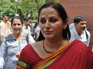 Jaya Prada needs security, Amar Singh tells Sushil Shinde Jaya Prada needs security, Amar Singh tells Sushil Shinde