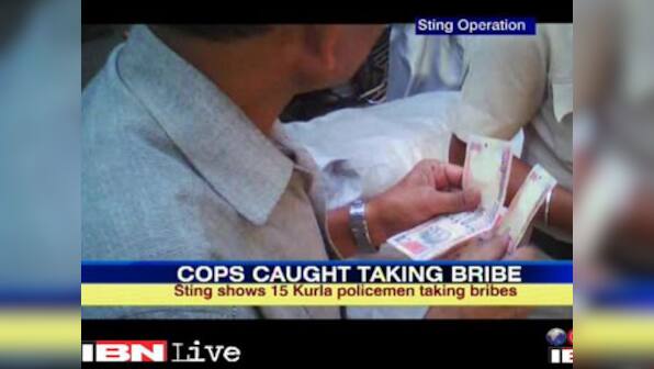 Sting operation: Over 30 cops suspended for taking bribes