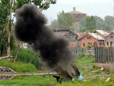 Dangerous blast. AFP