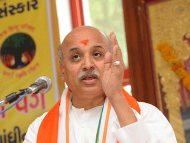 Gujarat will be declared a Hindu state by 2015: Praveen Togadia Gujarat will be declared a Hindu state by 2015: Praveen Togadia