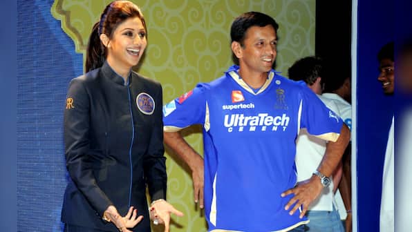 Images: Shilpa Shetty designs Rajasthan Royals' fan gear