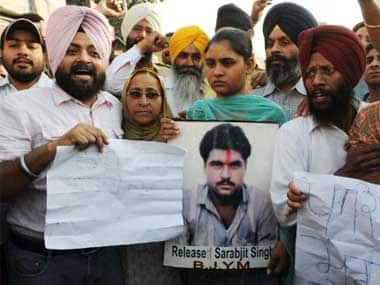Attack on Sarabjit Singh was widely condemned in the valley. AFP. 