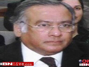 Goolam Vahanvati. Image from Ibnlive