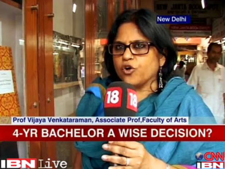 DU 4 year course: This is an anti-student move 