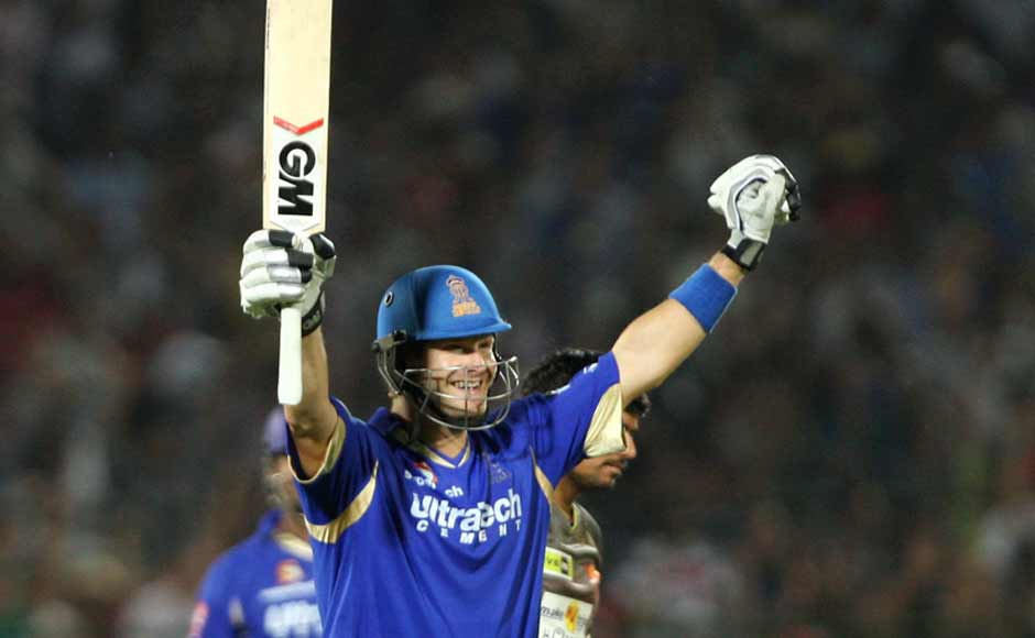 Shane Watson is their top scorer, with 537 runs scored at an average of 41.30. His highest score is 101. BCCI