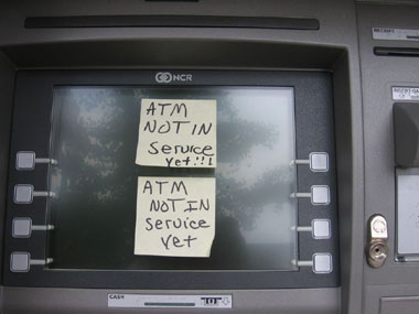Not just cash, thieves in US now stealing carpets from ATMs! Not just cash, thieves in US now stealing carpets from ATMs!