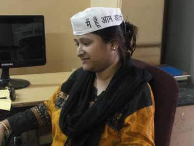 Moushree Guha, one of the aspirants for a AAP ticket. Danish Raza/ Firstpost