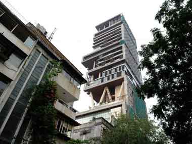 Fire at Mukesh Ambani's Antilia building in south Mumbai; 3 fire engines on spot, no injuries Fire at Mukesh Ambani's Antilia building in south Mumbai; 3 fire engines on spot, no injuries