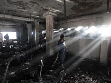 Bangladesh building collapse. AP