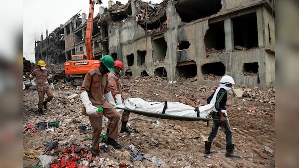 Bangladesh officials say building collapse death toll hits 1,034