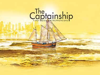 Book cover of the Captainship. 