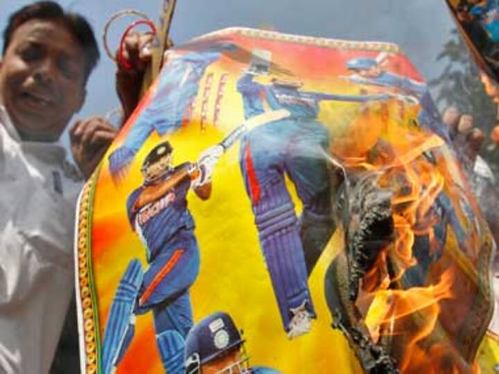 India’s cricket god Dhoni and our crazed god squad