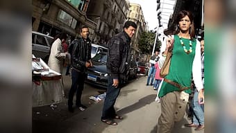 Actor dresses up as woman to check on sexual harassment in Egypt