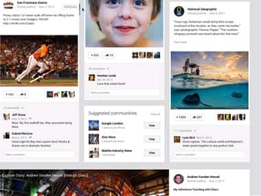 The Google Plus in this screengrab. 