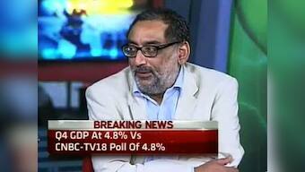 I don't see growth picking up in the next one year