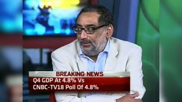 I don't see growth picking up in the next one year